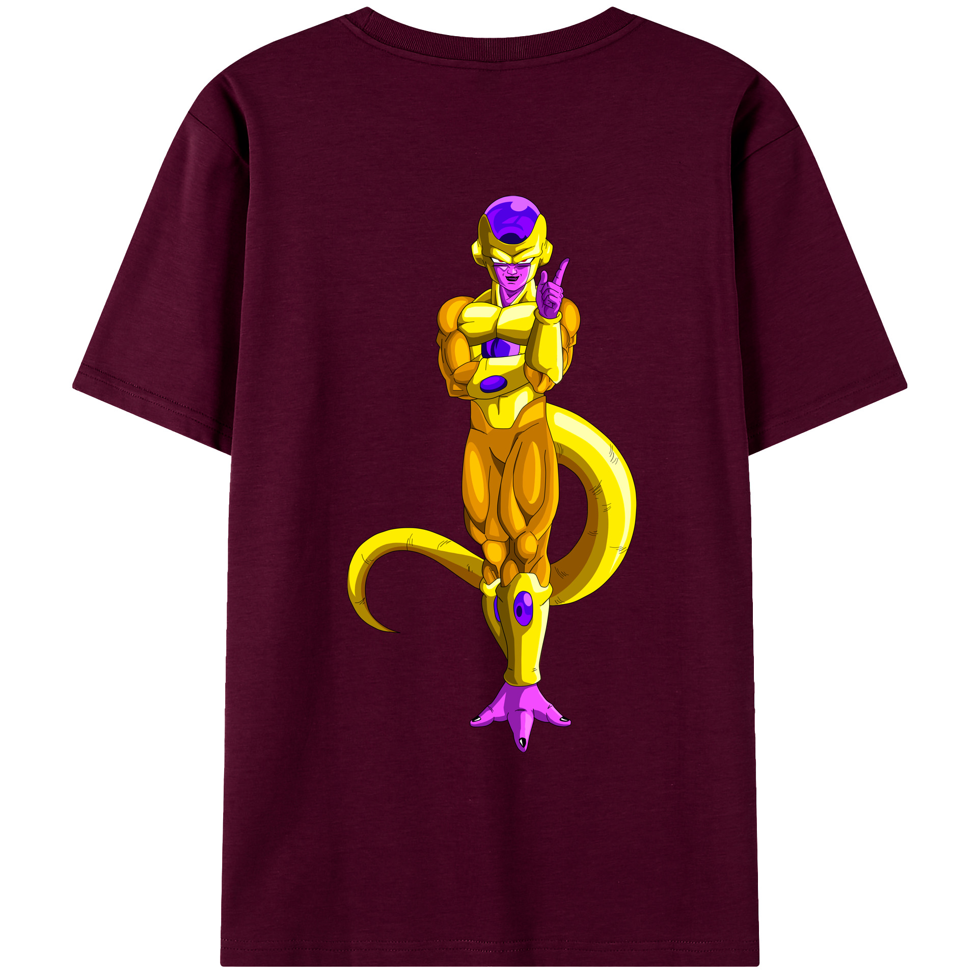 （画像用） ドラゴンボール フリーザ DRAGON BALL Frieza レディース半袖Tシャツ(バックプリント)